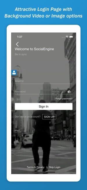 SocialEngine Native Mobile App(圖3)-速報App