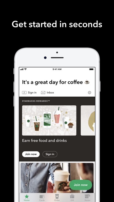 download Starbucks apps 1