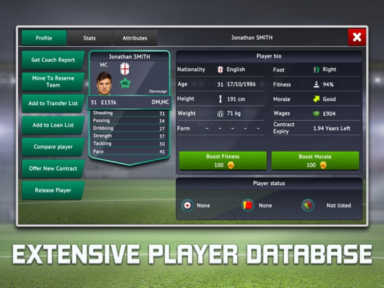 Soccer Manager 2019 screenshot 9