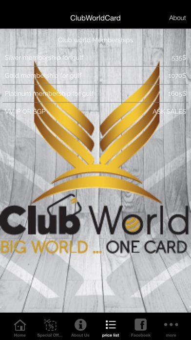 ClubWorldCard screenshot 4