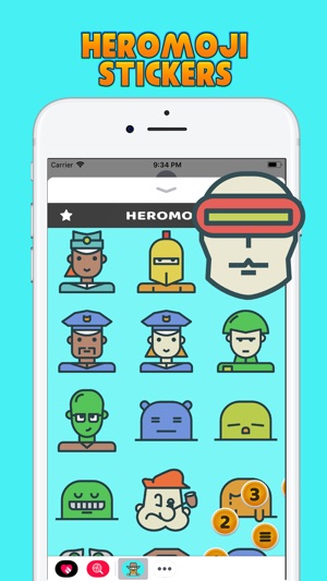 HeroMoji Stickers(圖2)-速報App