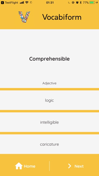 Vocabiform screenshot 4