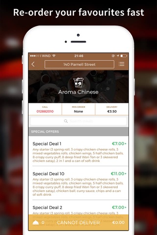 Aroma Chinese App screenshot 3