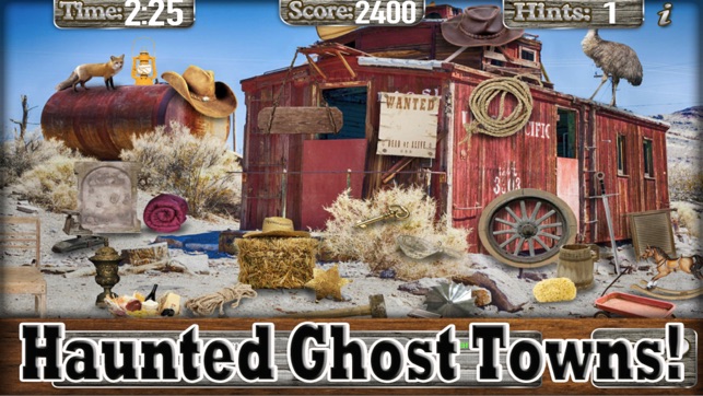 Hidden Objects Ghost Town Time(圖2)-速報App