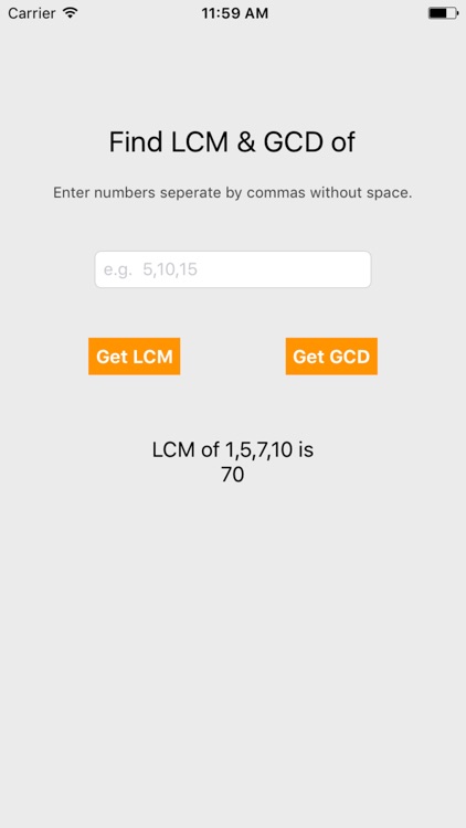 GCD and LCM calculator screenshot-4