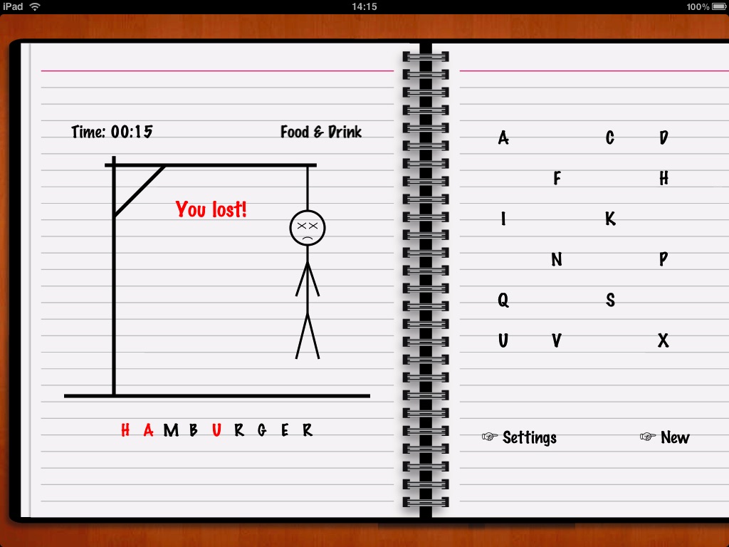 Original Hangman screenshot 3