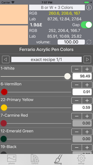 Real Paint mixing tools LITE(圖5)-速報App