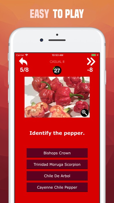 Peppers Trivia - Capsicum Quiz screenshot 4