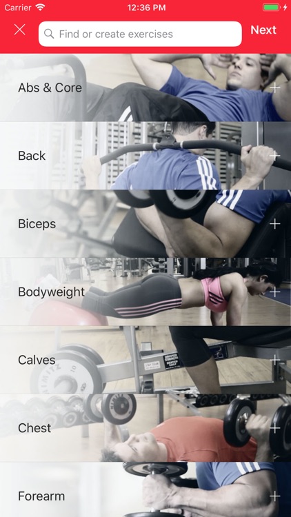Gym Workout & Routines Tracker