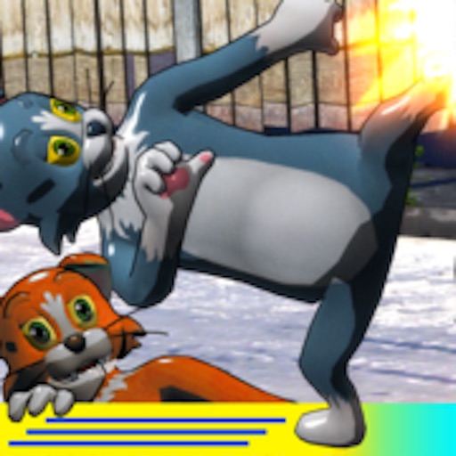 Cat Attack Beatem Fight 3D Icon