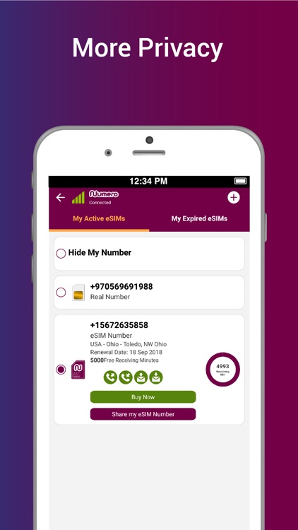 Numero eSIM - Virtual Number screenshot-4