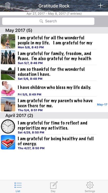 Gratitude Rock Journal