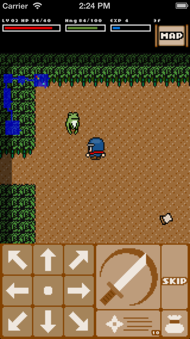 Rogue Ninja - ローグライクRPG screenshot1