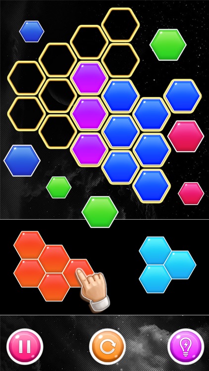 Hexes Bomb!  Block Puzzle Game