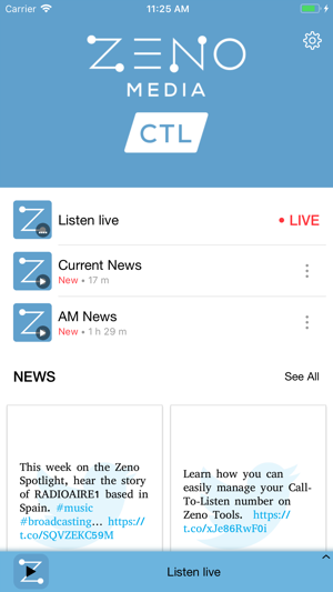 Zeno Media Call to Listen(圖1)-速報App