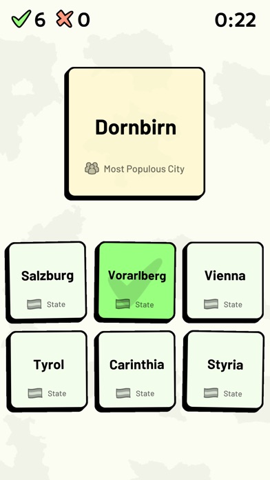 States of Austria Quiz screenshot 2