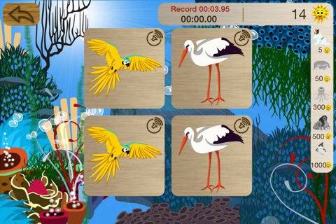 Beamy memo animals kid game screenshot 2