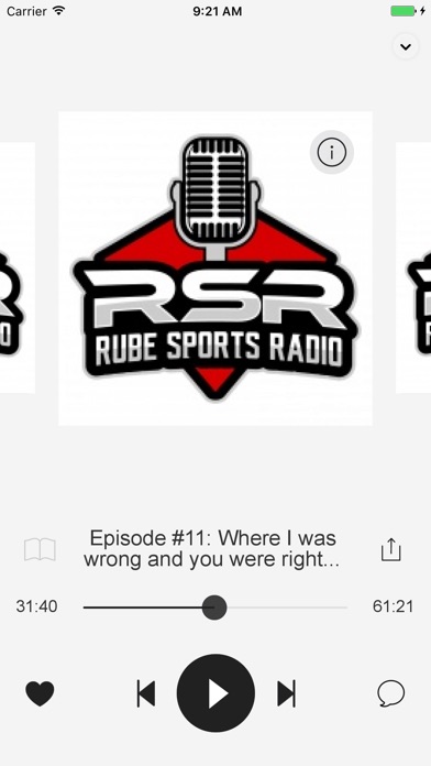 Rube Sports Radio screenshot 3