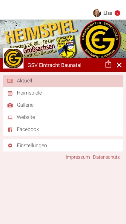 GSV Eintracht Baunatal App