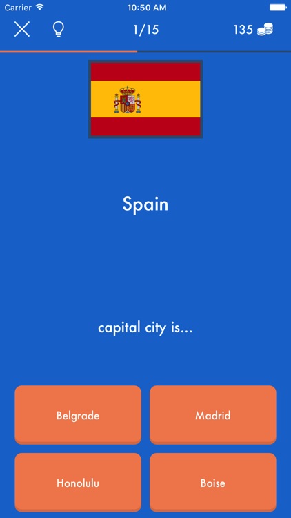 European Capitals & World Cities Geo Quiz Trivia screenshot-3