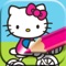 Kids Coloring with Hello Kitty