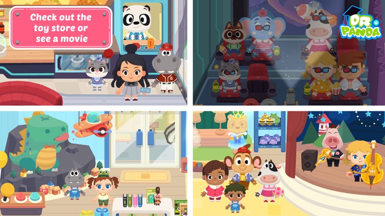 Dr. Panda Town: Mall screenshot-4