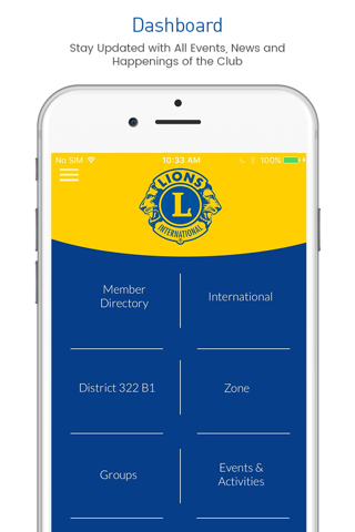 Lions Clubs Int District 322B1 screenshot 2