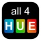 "all 4 hue" is the most sophisticated app for Philips Hue