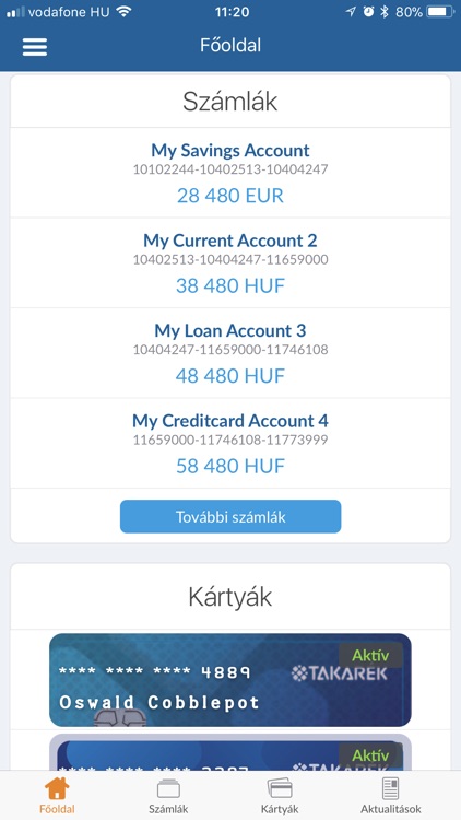 TAKARÉK Mobilbank