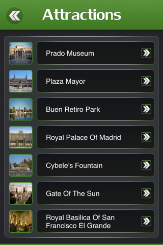 Madrid Visitors Guide screenshot 3