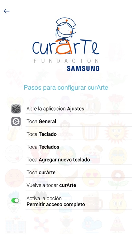 Teclado curArte Samsung