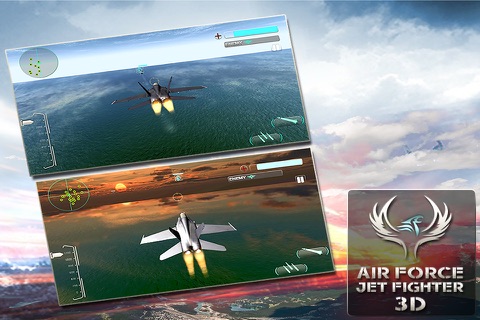 Air Force Jet Fighter 3D screenshot 2