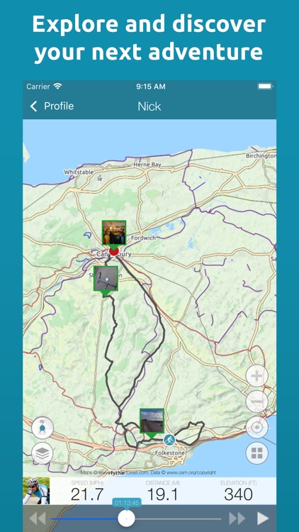 Map My Tracks Cycling screenshot-4