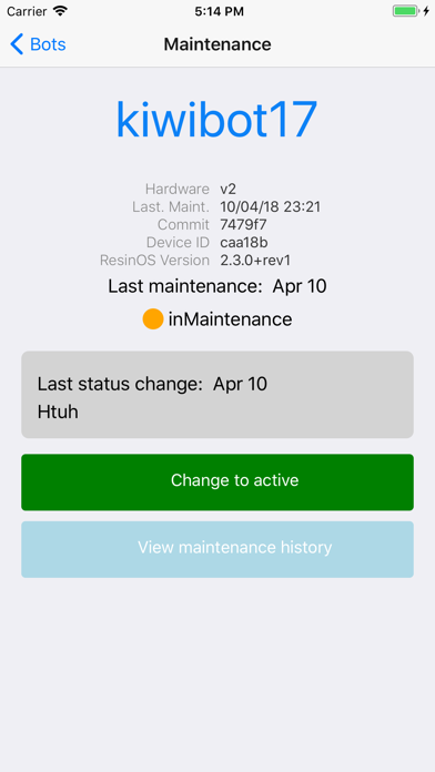 Maintenance Kiwi screenshot 3
