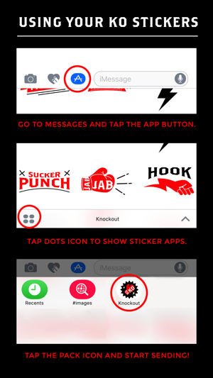 Knockout Stickers(圖5)-速報App