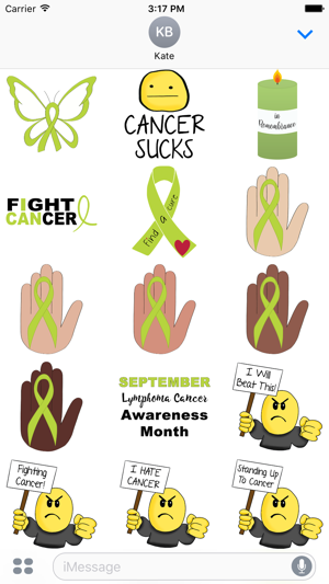 Lymphoma Cancer Stickers(圖2)-速報App