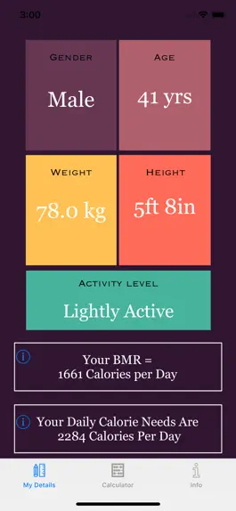 Game screenshot Weight Loss Calorie Calculator mod apk