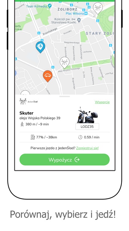 Carmap - carsharing agregator