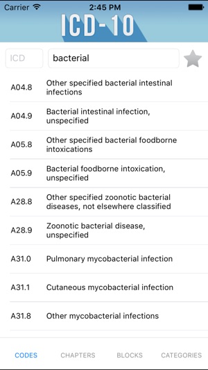 ICD-10: Codes of Diseases(圖3)-速報App