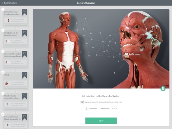 Complete Anatomy 2018 +Courses Screenshot