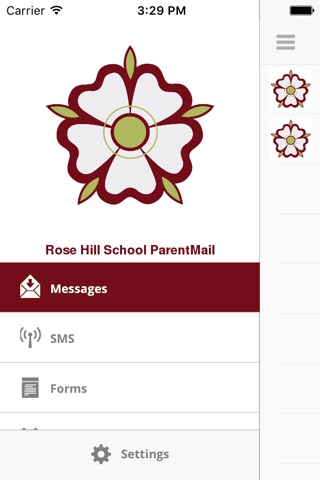 Rose Hill School ParentMail (TN4 9SY) screenshot 2