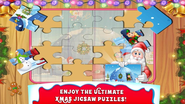 Christmas Santa Puzzles Games