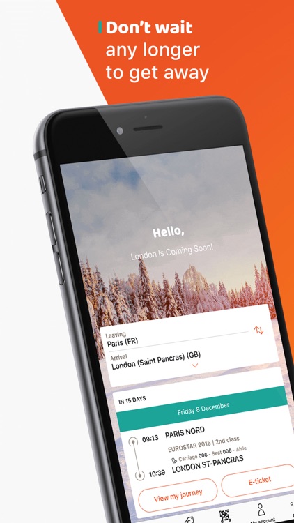 OUI.sncf: Train travel screenshot-0