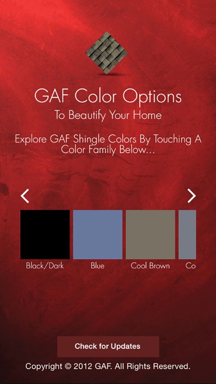 GAF Colors