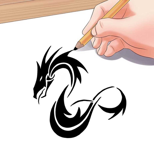 Learn How To Draw Tattoo iOS App