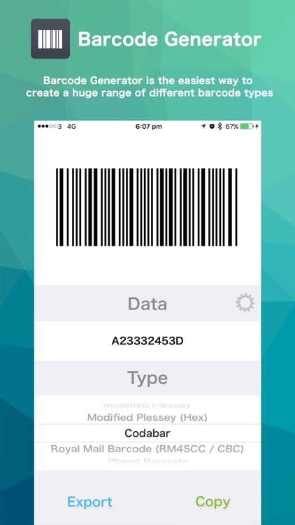 Barcode Generator - Barcode Creator / Maker App