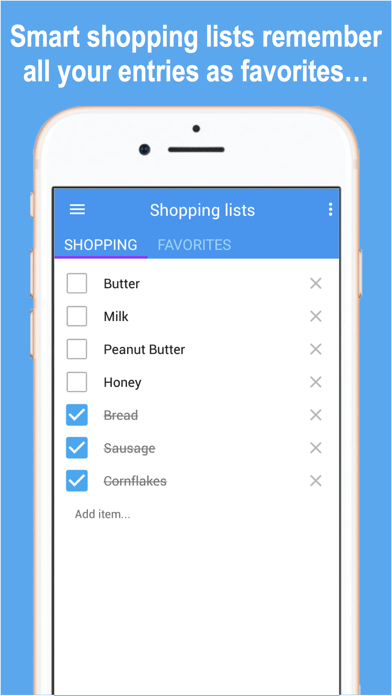 ToDo and Shopping List App screenshot 4