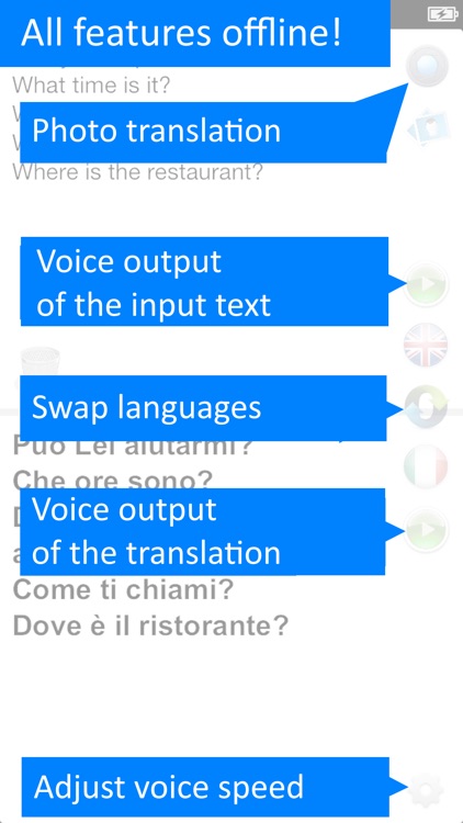 Offline Translator: Italian