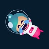 Astrogirl - Astronaut Emoji