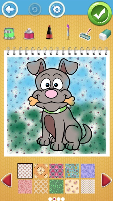 Cute Dog Coloring Book Pages screenshot 3